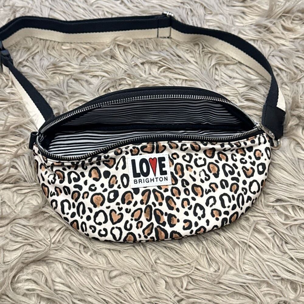 Brighton animal print fanny pack